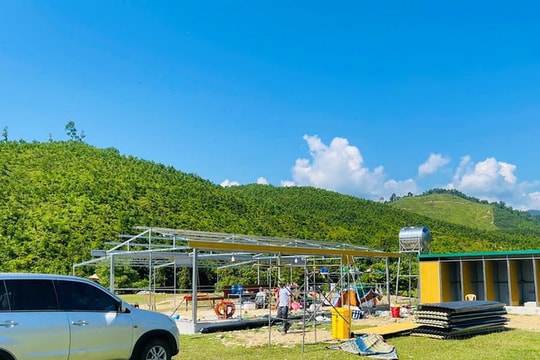 Tháo dỡ cơ sở vật chất điểm du lịch tự phát ven suối sau phản ánh của Báo và PTTH Hà Tĩnh