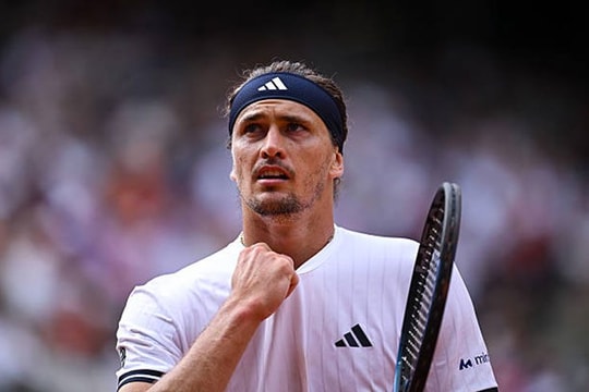 Zverev khuất phục De Jong tại Roland Garros: Khẳng định sức mạnh ứng viên vô địch