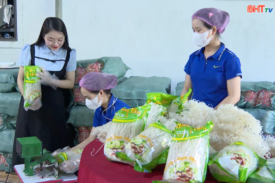 Miến gạo Hương Tâm OCOP 4 sao: Nâng niu hương vị ký ức