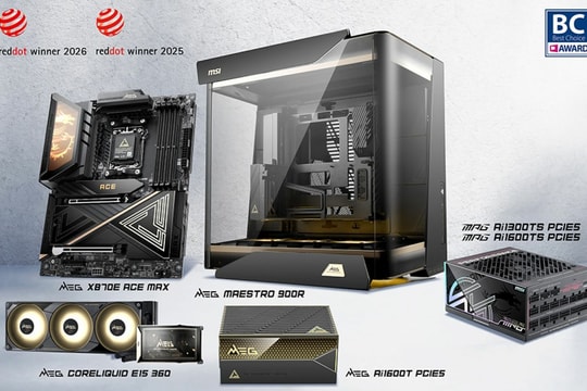 MSI trình làng hệ sinh thái linh kiện PC thế hệ mới tại COMPUTEX 2026 với hiệu năng vượt trội