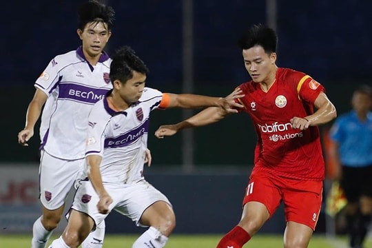 PVF-CAND và cuộc chiến trụ hạng V-League 2025-2026: Khe cửa hẹp tại Sân Vinh