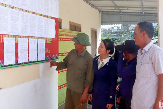 Hoàn thiện phương án sắp xếp thôn, tổ dân phố gắn với tạo đồng thuận trong Nhân dân
