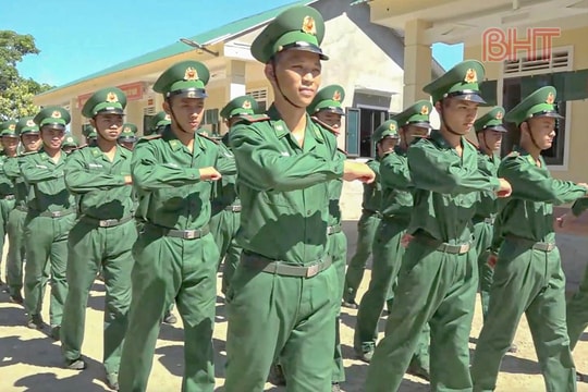 Từ thao trường đến tuyến đầu biên cương