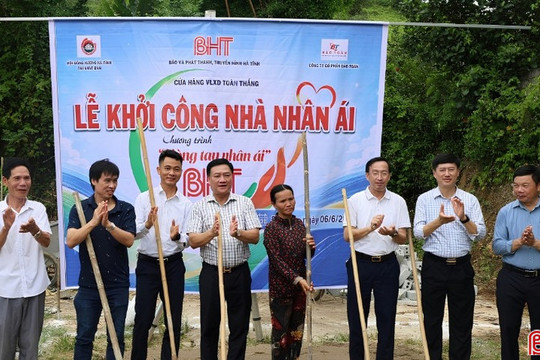 Chương trình Vòng tay nhân ái BHT khởi công ngôi nhà nhân ái thứ 49