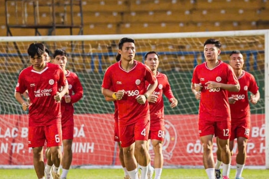 Thể Công Viettel đấu CAHN: Quyết tâm bảo vệ ngôi Á quân V-League