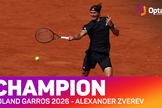 Zverev vô địch Roland Garros 2026: 5 cột mốc lịch sử và lời khen từ Nadal