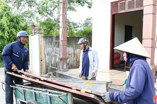 Người dân Thành Sen dời dọn tài sản, bàn giao mặt bằng dự án đường Xô Viết Nghệ Tĩnh kéo dài