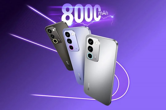 realme P4R 5G trình làng: Pin 8,000 mAh dùng 3 ngày và màn hình 144Hz giá hơn 5 triệu đồng