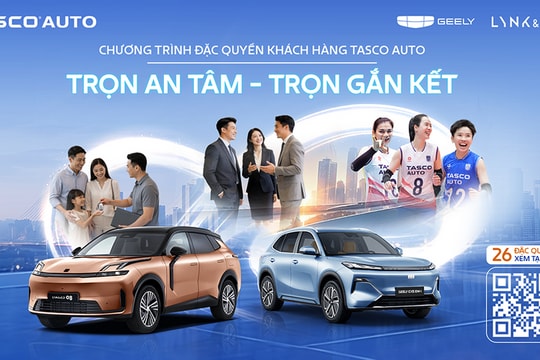 Tasco Auto công bố 26 đặc quyền cho chủ xe Geely và Lynk & Co tại Việt Nam