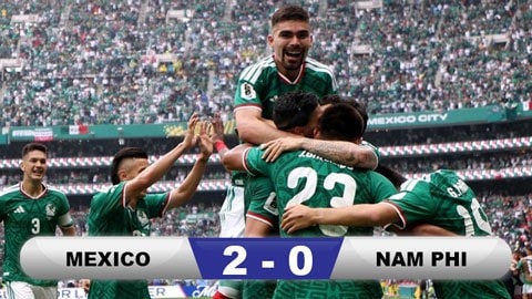 Mexico đánh bại Nam Phi trong trận cầu 3 thẻ đỏ ngày khai mạc World Cup