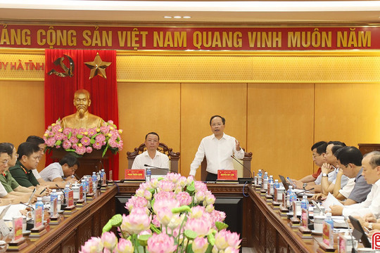 Tập trung thúc đẩy khoa học, công nghệ, đổi mới sáng tạo và chuyển đổi số tại Hà Tĩnh