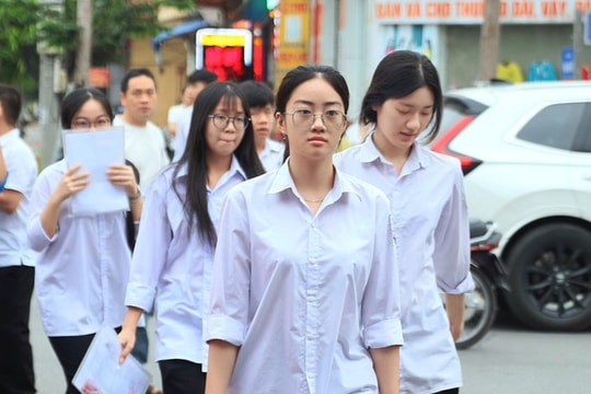 Thí sinh Hà Tĩnh bước vào ngày thi thứ 2 Kỳ thi tốt nghiệp THPT năm 2026