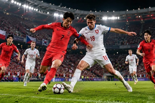 Trực tiếp tỉ số Hàn Quốc 2-1 CH Séc hôm nay 12/6/2026