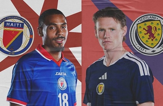 McTominay sút trúng cột dọc trong trận cầu kịch tính giữa Haiti và Scotland tại World Cup 2026