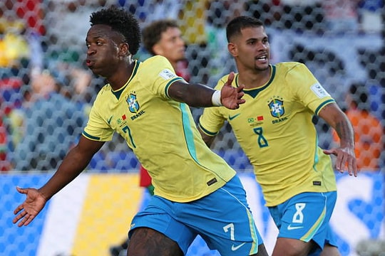 Brazil hòa hú vía Morocco: Vinicius rực sáng bù đắp sai lầm hàng thủ