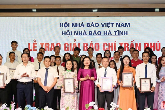 Vinh danh 34 tác phẩm xuất sắc đạt Giải Báo chí Trần Phú năm 2025
