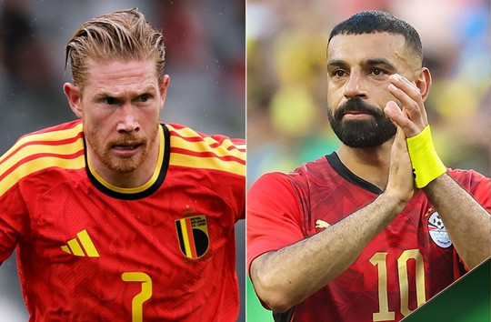 Bỉ đấu Ai Cập tại World Cup 2026: Hồi kết của 10 năm kình địch giữa De Bruyne và Salah