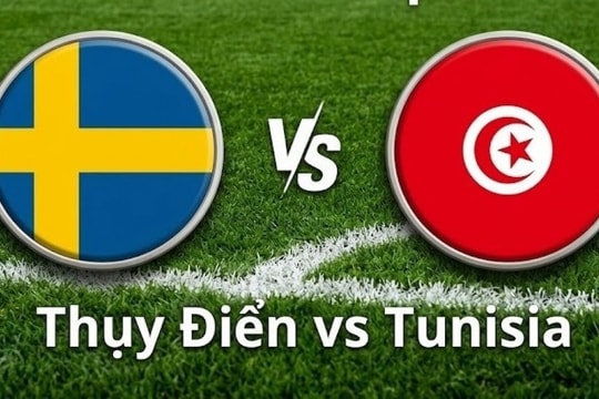 Link xem trực tiếp Thụy Điển đấu với Tunisia trên VTVgo, VTV3 hôm nay