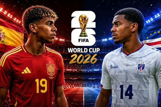 Trực tiếp tỉ số Tây Ban Nha 0-0 Cape Verde: Chờ La Roja bứt phá ở bảng H World Cup 2026