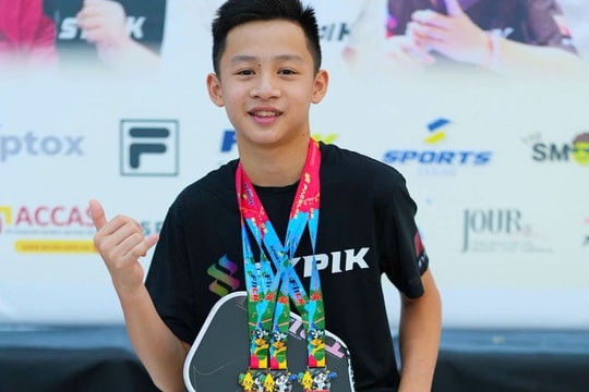 Hành trình tỏa sáng của nam sinh Hà Tĩnh tại giải Pickleball quốc tế
