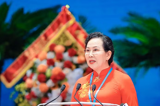 Bà Lê Thị Thủy tái đắc cử Chủ tịch Hội Liên hiệp Phụ nữ Việt Nam