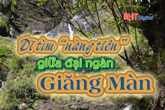 Đi tìm “nàng tiên” giữa đại ngàn Giăng Màn