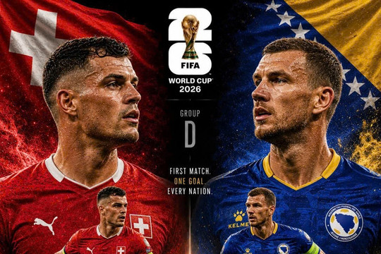 Thụy Sĩ đối đầu Bosnia tại World Cup 2026: Bài toán giải mã khối bê tông Balkan