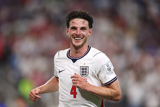 Tuyển Anh thở phào: Declan Rice kịp bình phục cho trận gặp Ghana tại World Cup 2026