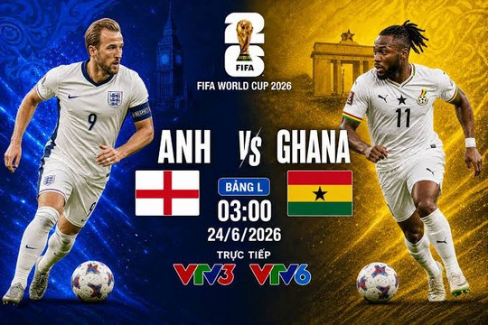 Anh vs Ghana: Tam Sư và bài toán hóa giải bức tường thép châu Phi tại World Cup 2026
