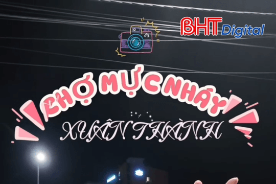 "Phiên chợ nửa đêm" ai đến Xuân Thành cũng muốn thử!