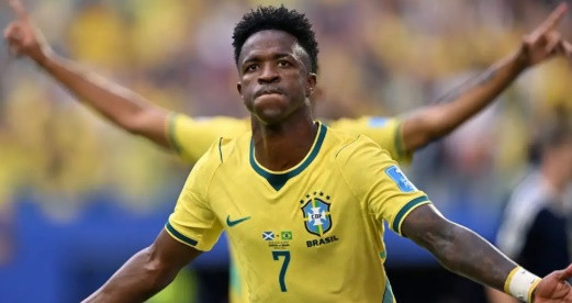 Vinicius Junior lập kỷ lục lịch sử: Brazil hạ Scotland 3-0 và lời tuyên chiến với Messi