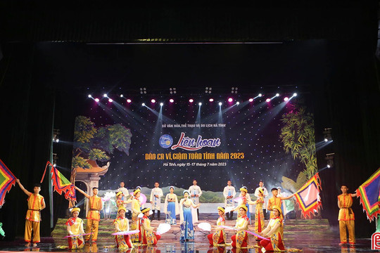 Liên hoan Dân ca Ví, Giặm toàn tỉnh sẽ diễn ra vào cuối tháng 7