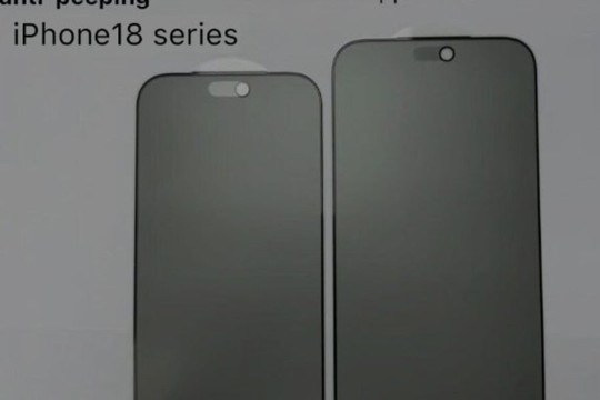 iPhone 18 Pro lộ diện thiết kế mới: Dynamic Island thu nhỏ nhờ công nghệ Face ID ẩn
