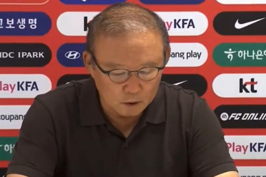 HLV Park Hang-seo cúi đầu xin lỗi sau thất bại của tuyển Hàn Quốc tại World Cup 2026