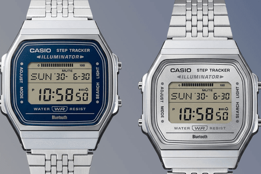 Casio Vintage ABL-100: Sự giao thoa giữa thiết kế cổ điển và công nghệ đếm bước chân hiện đại