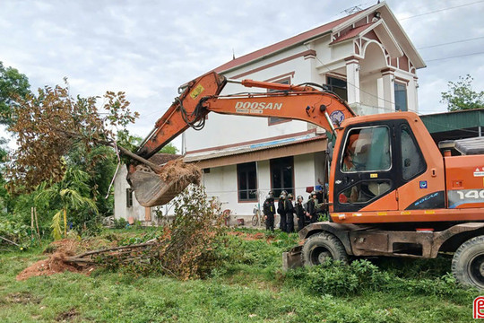 Cưỡng chế thi hành án vụ chia di sản thừa kế tại xã Thạch Hà