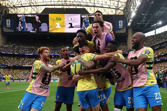 Brazil lội ngược dòng hạ Nhật Bản 2-1: Bản lĩnh Selecao và dấu ấn của Carlo Ancelotti
