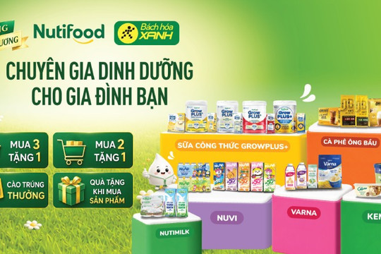 Mẹo săn xe điện và quà gia dụng 100% trúng thưởng khi mua sữa Nutifood tại TP.HCM