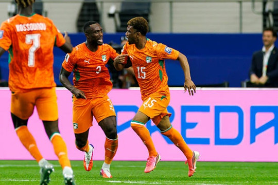 Bờ Biển Ngà 1-2 Na Uy: Amad Diallo và Nicolas Pepe đơn độc trong ngày hàng thủ sa sút