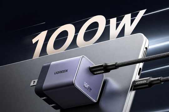 Nexode Air 100W: Sức mạnh sạc nhanh trong thiết kế siêu nhỏ gọn từ Ugreen