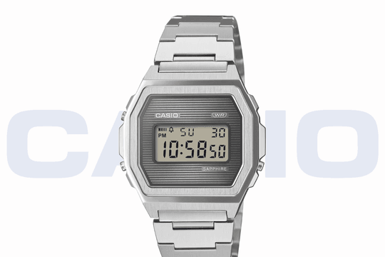Casio A1000SP-7: Khi dòng đồng hồ Vintage khoác lên mình lớp kính sapphire cao cấp