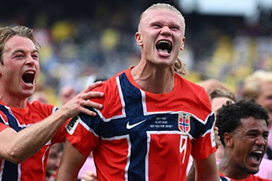Haaland lập cú đúp, Na Uy đánh bại Brazil tại vòng 16 đội World Cup 2026