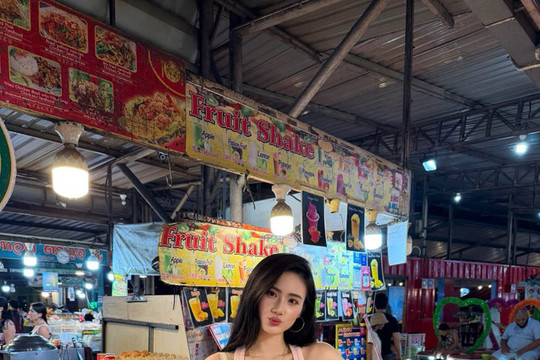 Hoa hậu Ý Nhi khoe sắc vóc tại Thái Lan, bạn trai Anh Kiệt có động thái gây chú ý