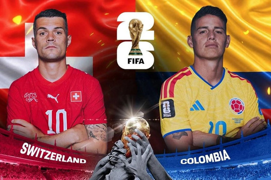 Thụy Sĩ vs Colombia: Màn đấu trí đỉnh cao giữa Granit Xhaka và James Rodriguez tại World Cup 2026