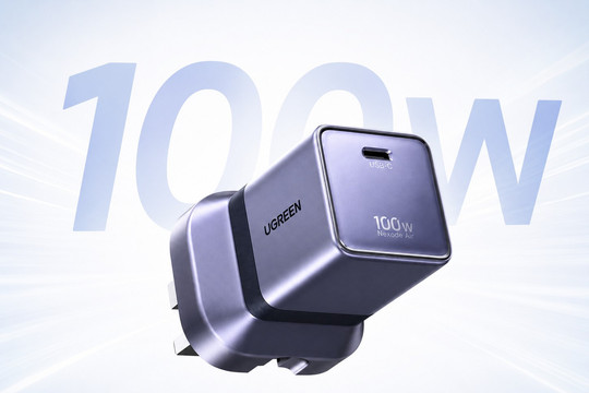 Ugreen Nexode Air 100W: Sạc GaN siêu nhỏ gọn cho laptop chính thức ra mắt tại Anh