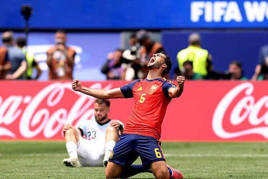Tây Ban Nha hạ Bỉ 2-1: Mikel Merino sắm vai người hùng, Rodri khẳng định đẳng cấp
