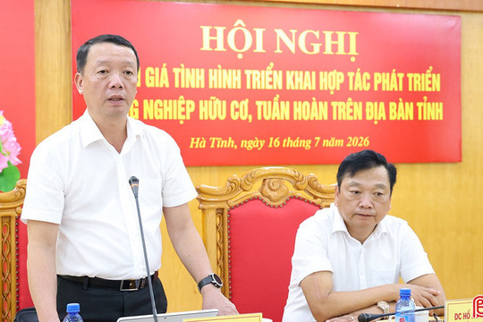 Hà Tĩnh: tập trung phát triển nông nghiệp sinh thái, hữu cơ