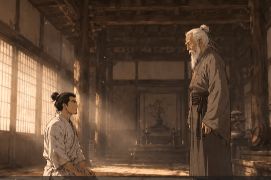Câu chuyện: Phía sau chiếc đai đen