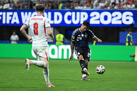 Siêu phẩm của Enzo Fernandez và màn đáp trả từ Tam Sư: Đại chiến Anh - Argentina rực cháy tại Atlanta