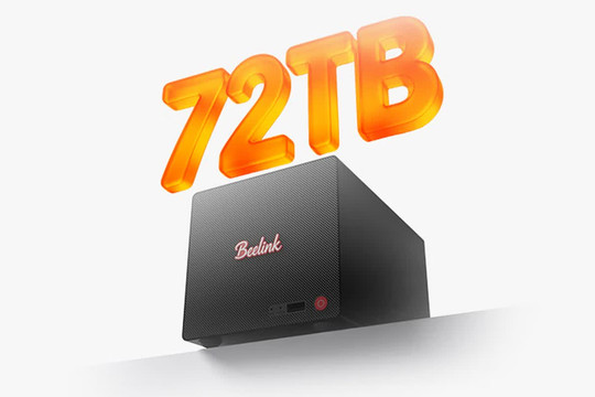 Beelink ME Pro 370: NAS chạy chip AMD Ryzen AI 9 HX 370 hỗ trợ lưu trữ 72TB